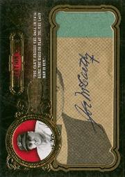 2007 SP Legendary Cuts Quotation Cuts #JM Joe McCarthy/109
