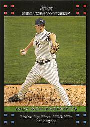 2007 Yankees Topps Gift Set #NYY55 Phil Hughes