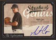 2007 UD Masterpieces Stroke of Genius Signatures #MC Matt Cain