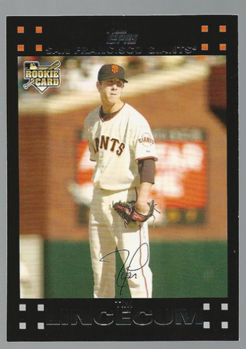 2007 Topps Update #158 Tim Lincecum RC