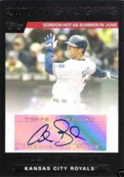 2007 Topps Update 2007 Highlights Autographs #AG Alex Gordon B