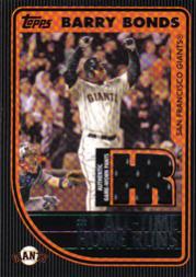 2007 Topps Update Barry Bonds 756 Relic #HRKR Barry Bonds