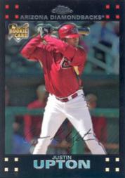 2007 Topps Update Chrome #TRC50 Justin Upton
