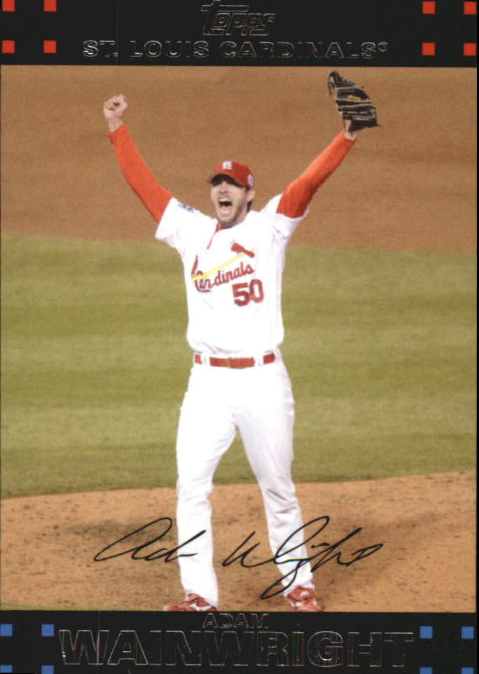 2007 Topps Update Red Back #79 Adam Wainwright