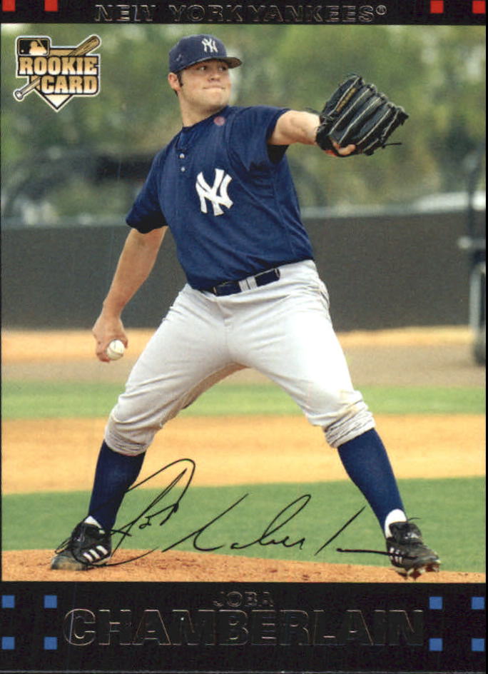 2007 Topps Update Red Back #312 Joba Chamberlain