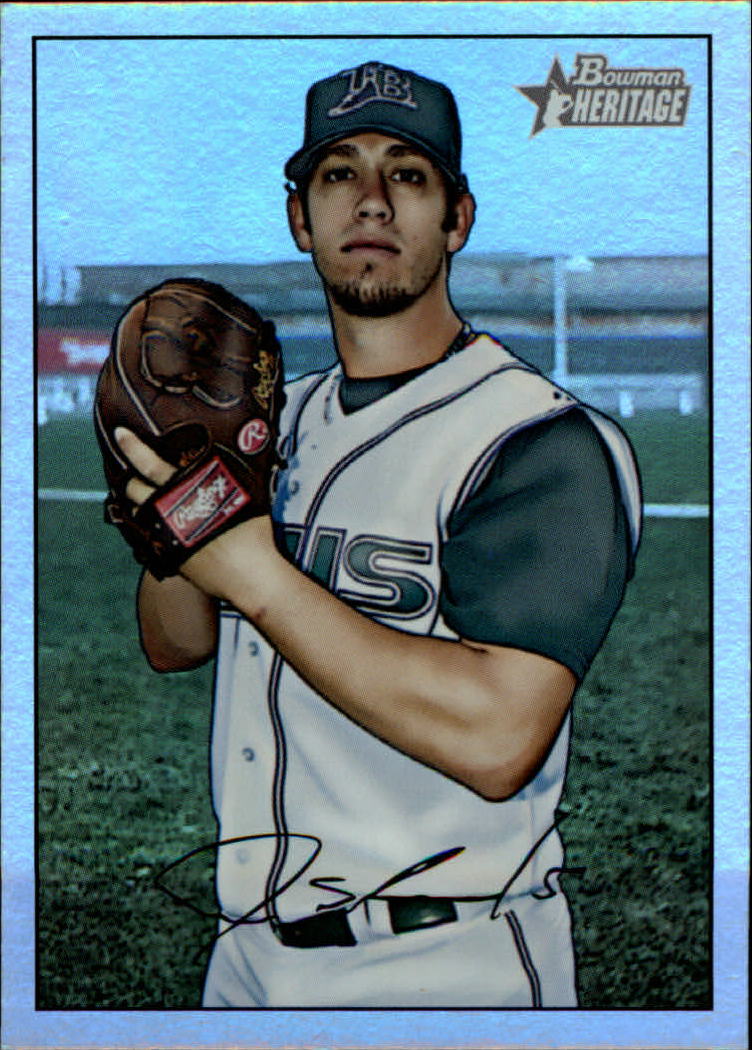 2007 Bowman Heritage Rainbow Foil #78 James Shields