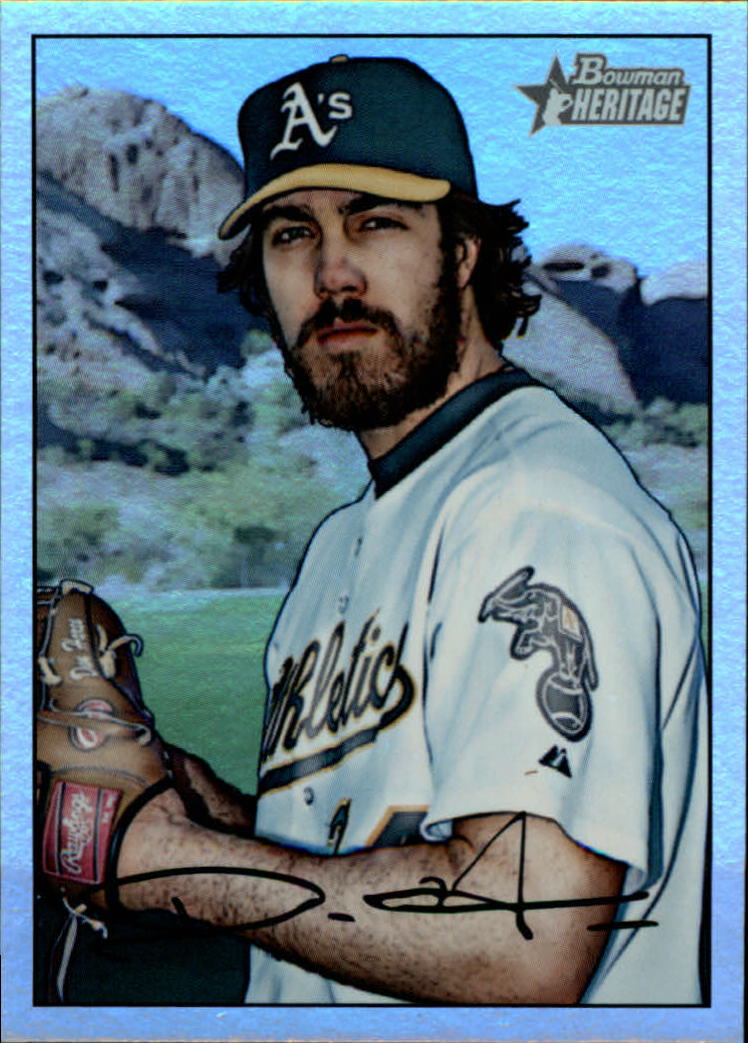 2007 Bowman Heritage Rainbow Foil #98 Dan Haren