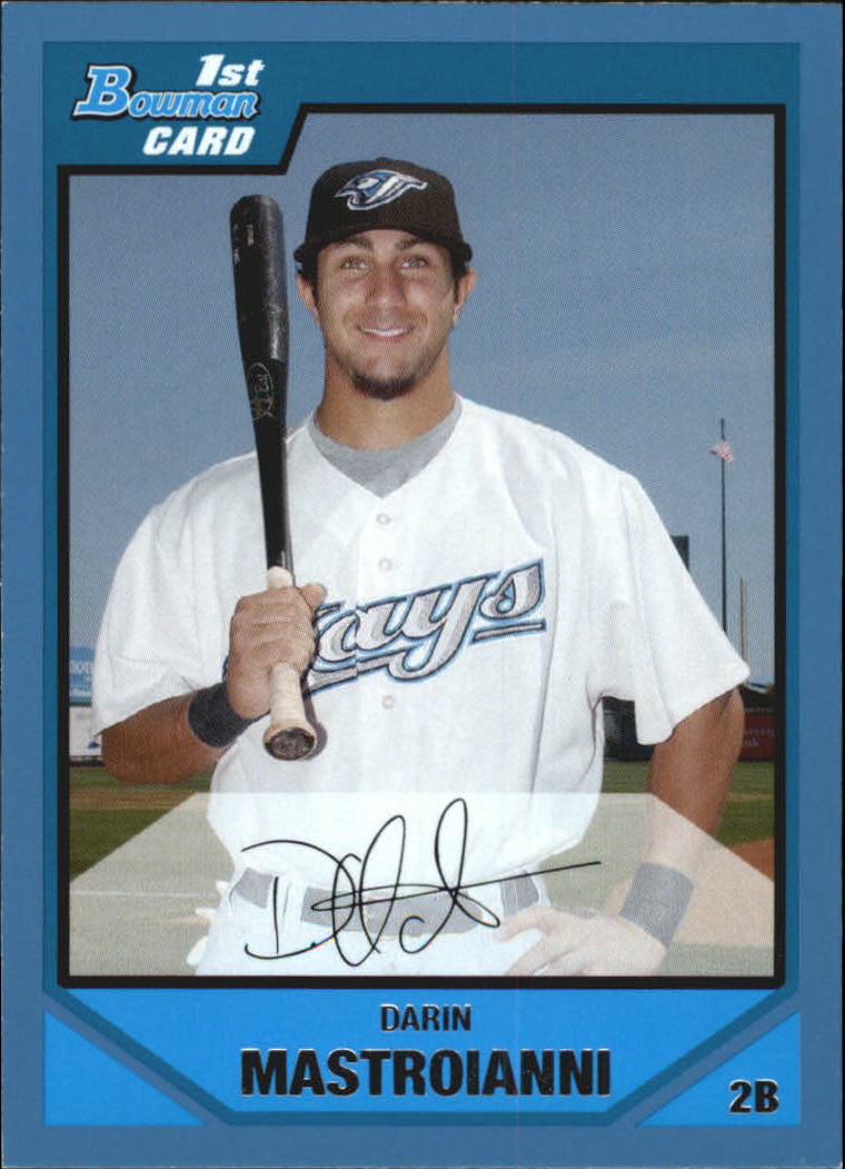 2007 Bowman Draft Draft Picks #BDPP8 Darin Mastroianni