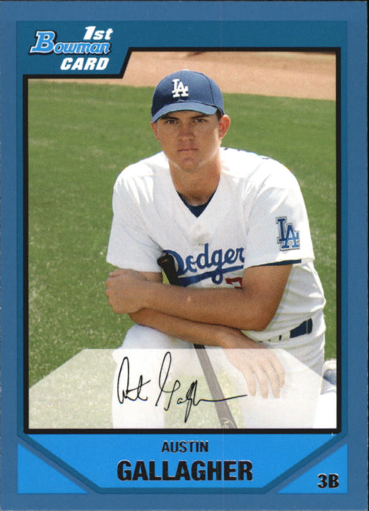 2007 Bowman Draft Draft Picks #BDPP21 Austin Gallagher