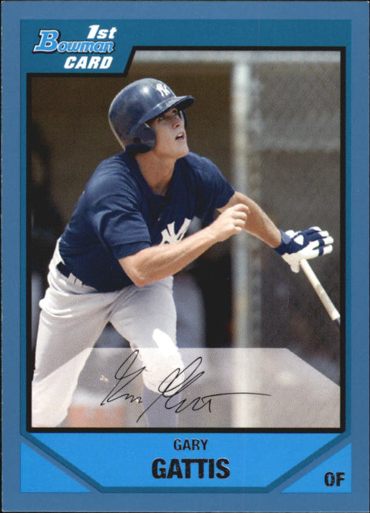 2007 Bowman Draft Draft Picks #BDPP60 Gary Gattis
