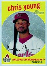 2008 Topps Heritage Chrome Refractors #C51 Chris Young