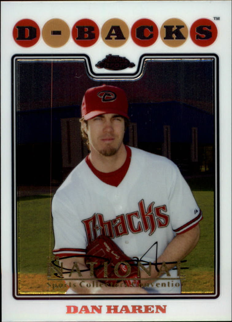 2008 Topps Chrome #71 Dan Haren