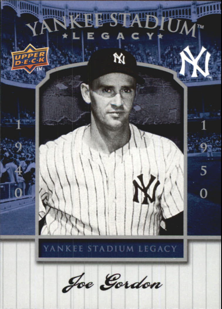 2008 Upper Deck Yankee Stadium Legacy Collection Box Set Baseball17 Joe Gordon eBay