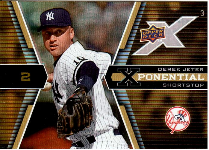 2008 Upper Deck X Sample #DJ Derek Jeter