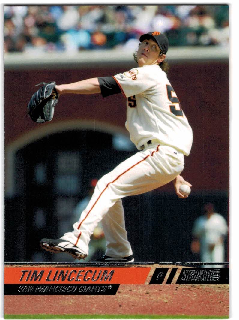 2008 Stadium Club #2 Tim Lincecum
