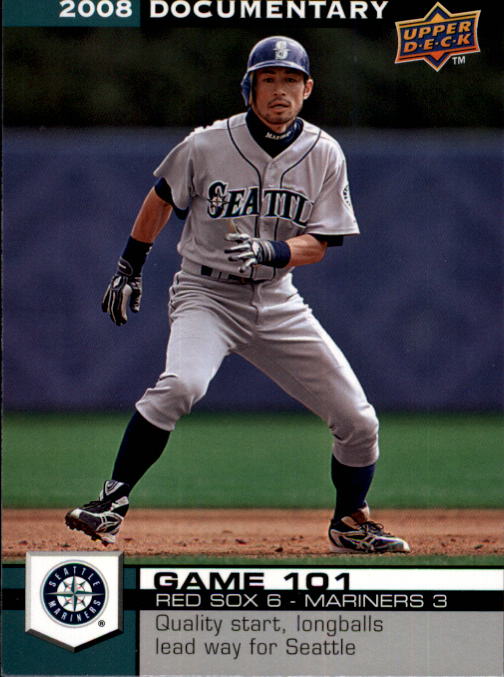 2008 Upper Deck Documentary #3073 Ichiro Suzuki