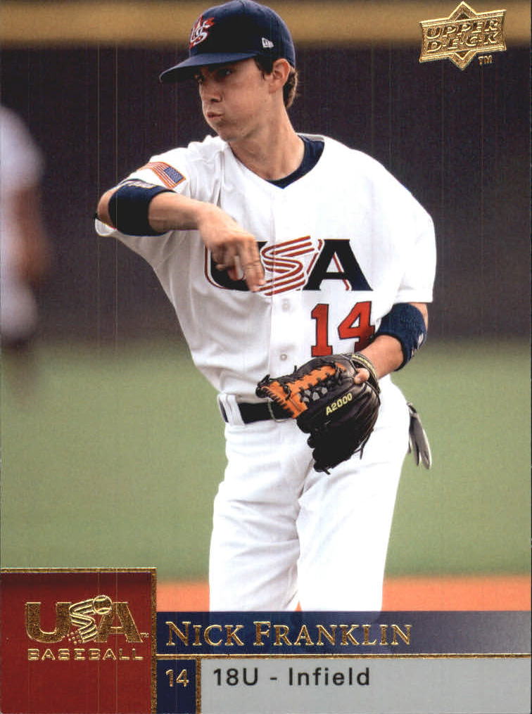 2009 Upper Deck USA 18U National Team #18UNF Nick Franklin