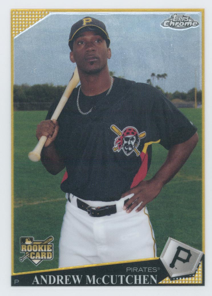 2009 Topps Chrome #213 Andrew McCutchen (RC)