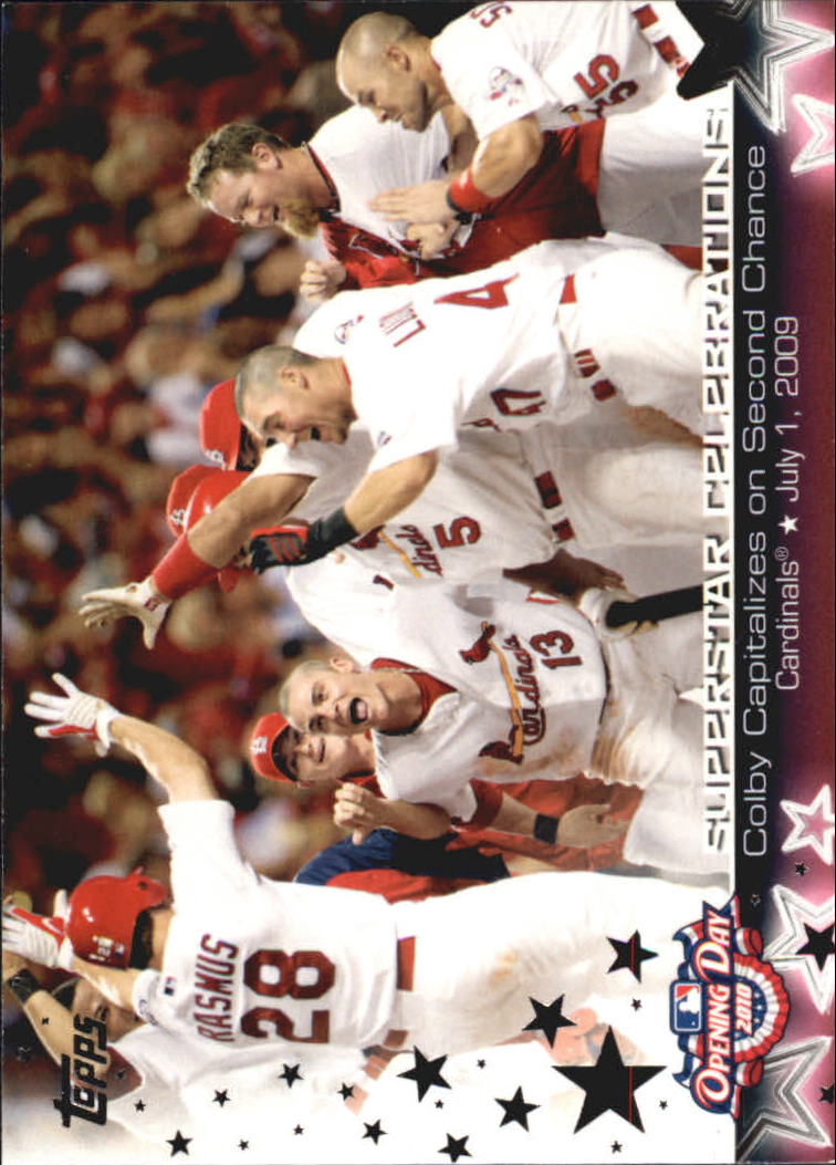 2010 Topps Opening Day Superstar Celebrations #SC6 Colby Rasmus