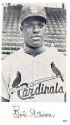 1960 Cardinals Team Issue #5 Bob Gibson