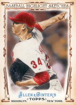 2011 Topps Allen and Ginter Baseball Highlight Sketches #BHS4 Roy Halladay