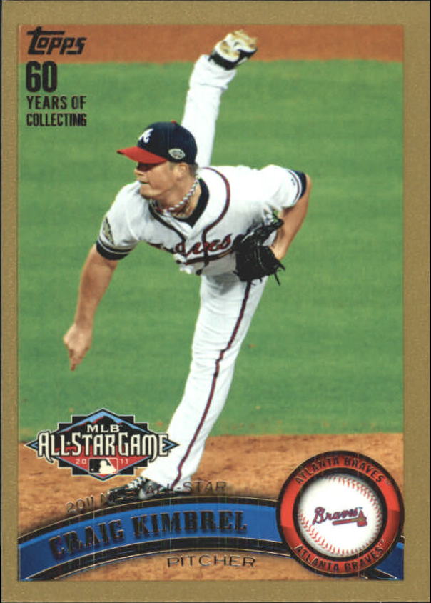 2011 Topps Update Gold #US143 Craig Kimbrel