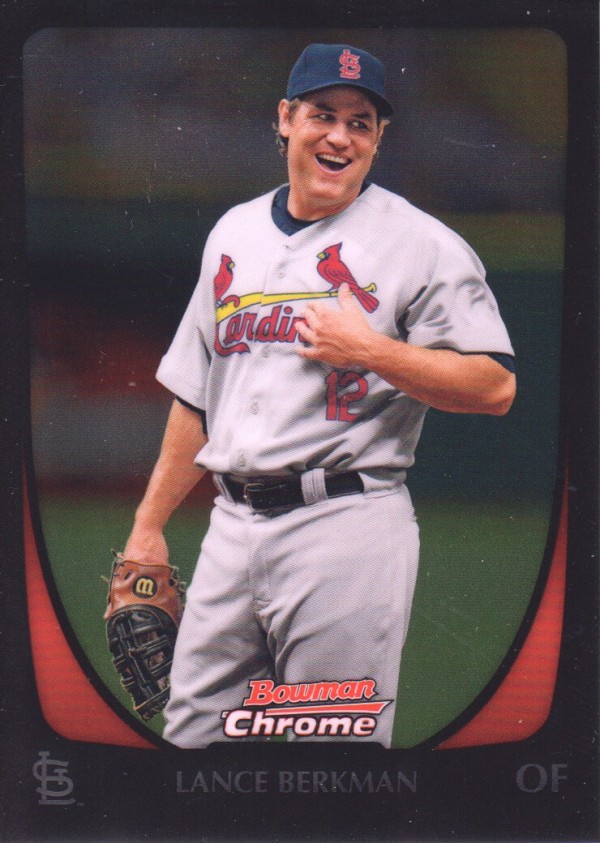 2011 Bowman Chrome #34 Lance Berkman