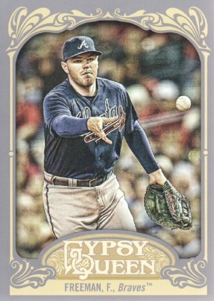 2012 Topps Gypsy Queen #84A Freddie Freeman