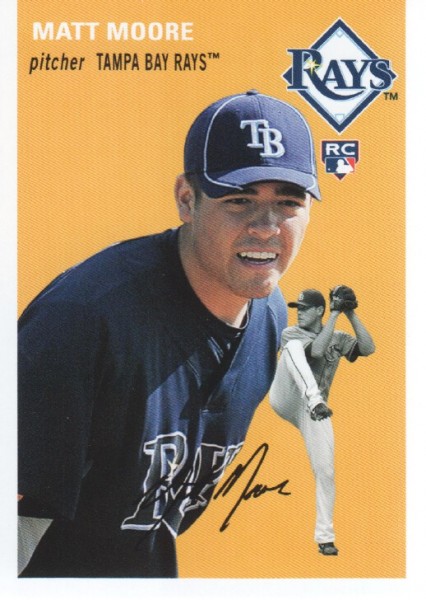 2012 Topps Archives #8 Matt Moore RC