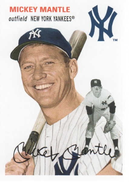 2012 Topps Archives #22 Mickey Mantle