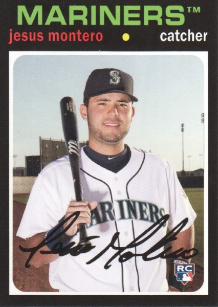 2012 Topps Archives #55 Jesus Montero RC