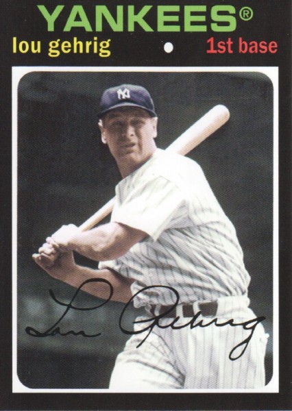 2012 Topps Archives #89 Lou Gehrig