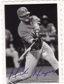 2012 Topps Archives Deckle Edge #4 Mike Napoli