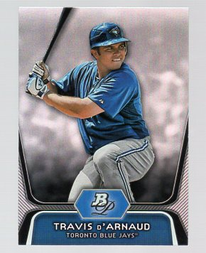 2012 Bowman Platinum Prospects #BPP9 Travis d'Arnaud