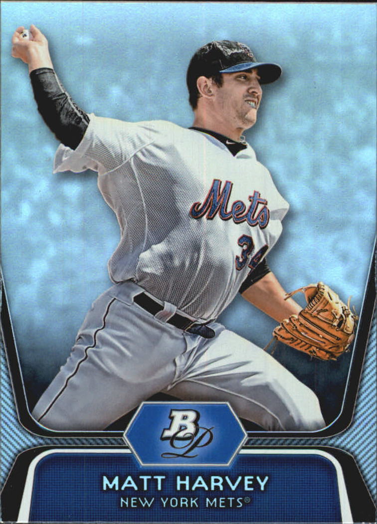 2012 Bowman Platinum Prospects #BPP18 Matt Harvey