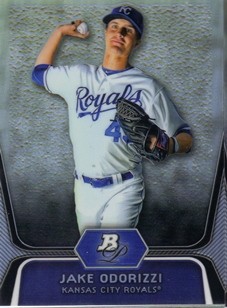 2012 Bowman Platinum Prospects Refractors #BPP29 Jake Odorizzi
