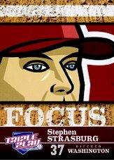 2012 Triple Play #264 Stephen Strasburg FOC