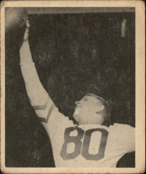1948 Bowman #52 Neill Armstrong RC