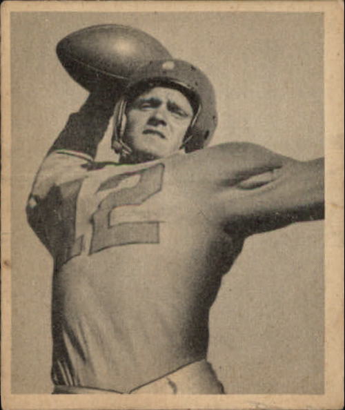 1948 Bowman #71 Les Horvath RC