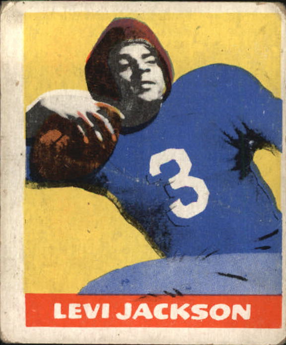 1948 Leaf #5A Levi Jackson BJ RC/Blue jersey)