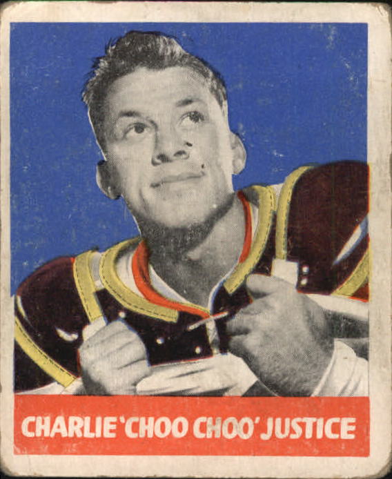 1948 Leaf #15 Charlie Justice RC