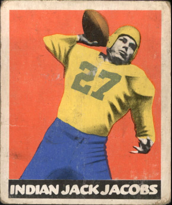 1948 Leaf #46A Jack Jacobs JN RC/(Jersey #27 in photo)