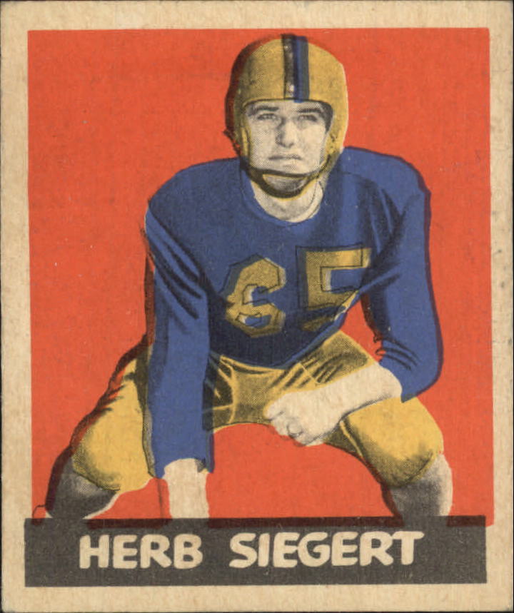 1949 Leaf #70 Herb Siegert