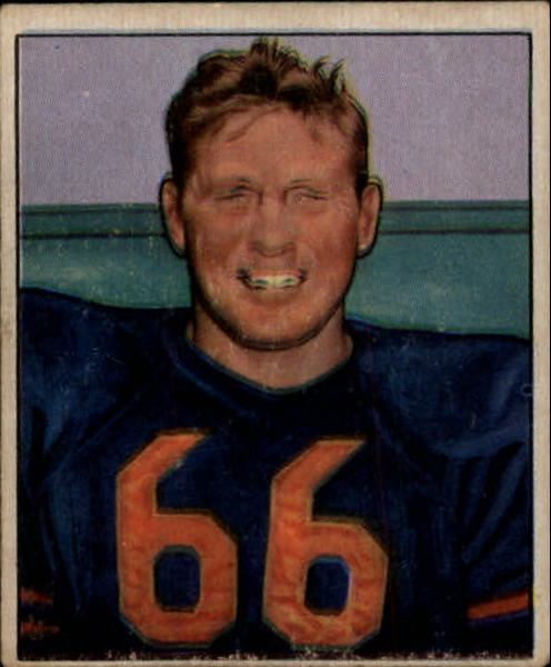 1950 Bowman #28 Bulldog Turner