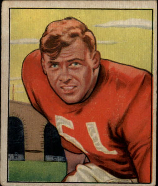 1950 Bowman #34 Gail Bruce RC
