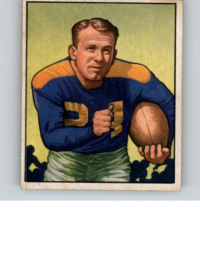 1950 Bowman #47 Larry Coutre RC