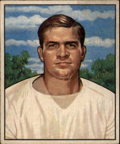 1950 Bowman #82 Paul Burris RC
