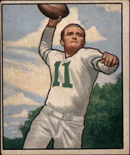 1950 Bowman #95 Tommy Thompson QB