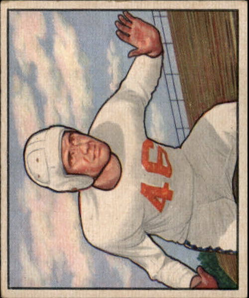 1950 Bowman #104 Dick Hensley RC