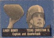 1950 Topps Felt Backs #4 Lindy Berry HOR RC